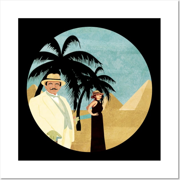 Death on the Nile Wall Art by KatherineBlowerDesigns